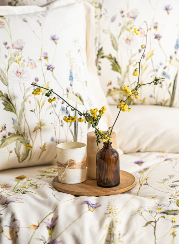Постільна білизна Saheser Valeri євро 200х220 jacquard
