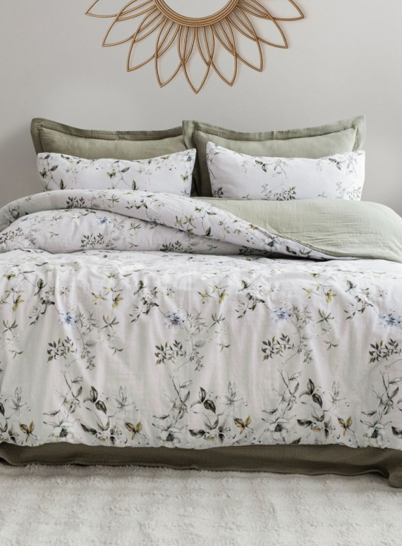 Постільна білизна Saheser Lusso Grazia євро 200х220 jacquard