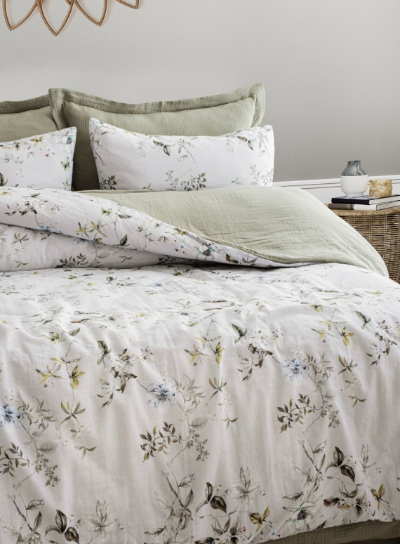 Постільна білизна Saheser Lusso Grazia євро 200х220 jacquard