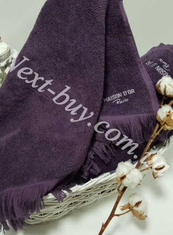 Maison D'or Marsel махровое полотенце 85х150см фиолетовый