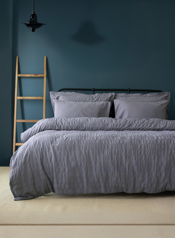 Постільна білизна ARIANNA QUICKSILVER Natural Cotton Series з вареної бавовни, євро комплект 200×220