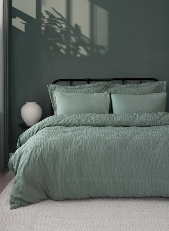 Постільна білизна ARIANNA SHADOW Natural Cotton Series з вареної бавовни, євро комплект 200×220