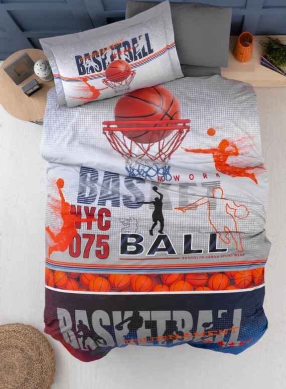 First Сhoice Basketball подростковое постельное белье ранфорс Deluxe полуторное 160х220