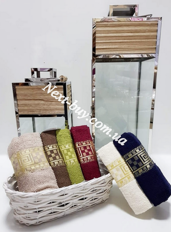 Cestepe Dama Grek Cotton набор банных полотенец 6шт. 70х140