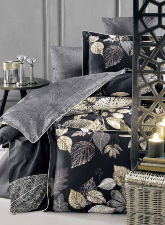 Постільна білизна Daring Grey La Romano premium сатин сімейний 160х220(2шт)