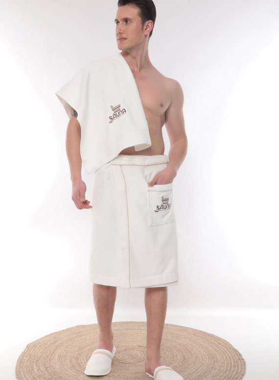 Maison D`or Sauna Dufour набор для сауны мужской кремовый