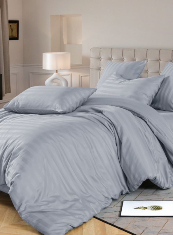 Постільна білизна EPICO lGri страйп-сатин двохспальна 180х220