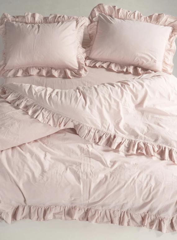 Ексклюзивна постільна білизна Limasso Exclusive Pristine 200x220 з вареної бавовни