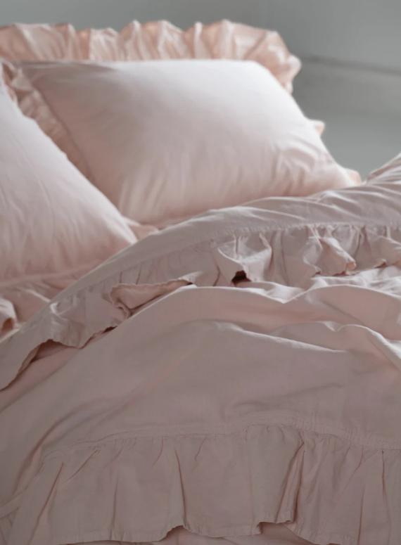 Ексклюзивна постільна білизна Limasso Exclusive Pristine 200x220 з вареної бавовни