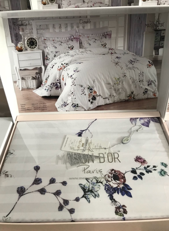 Maison Dor Brunella постільна білизна 200x220см сатин жаккард