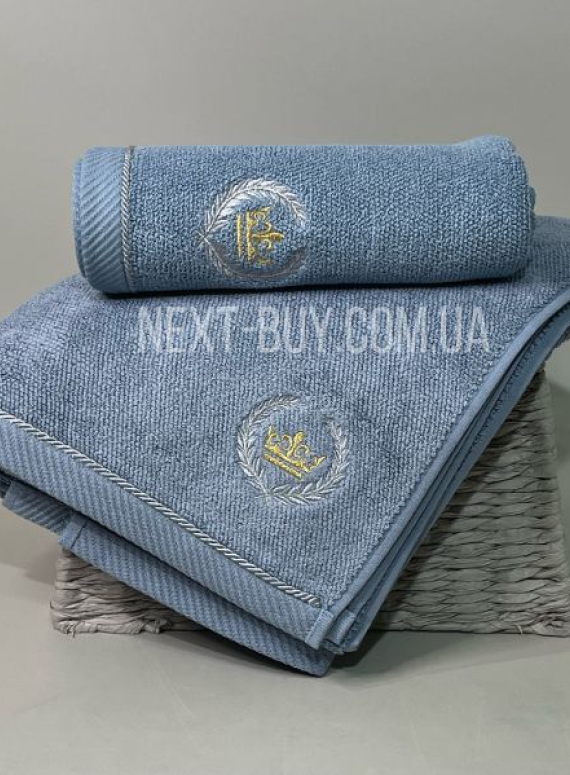 Maison D'or Pierre Loti рушник для обличчя махра блакитний