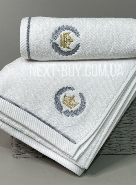 Maison D'or Pierre Loti набір махрових рушників 4 шт 30х50 білий