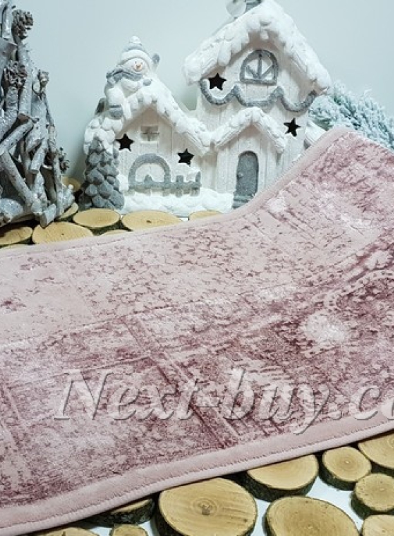 Maison D`or Gardiner Patchwork набір килимків для підлоги брудно-рожевий 2шт.
