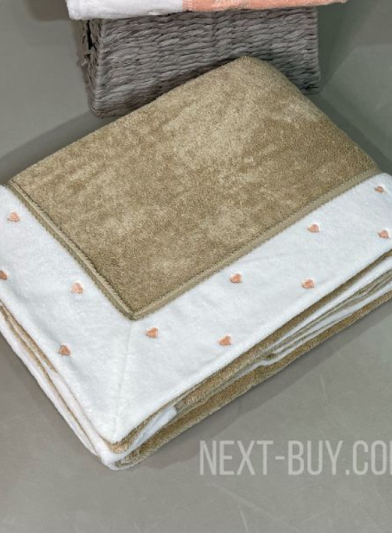 Maison D`or Lavoine Bed Cover махровое покрывало 220х240 бежевое