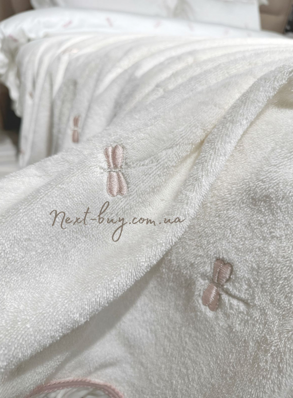Maison D`or Les Azzures ecru-rose Bed Cover махрове покривало 160х240