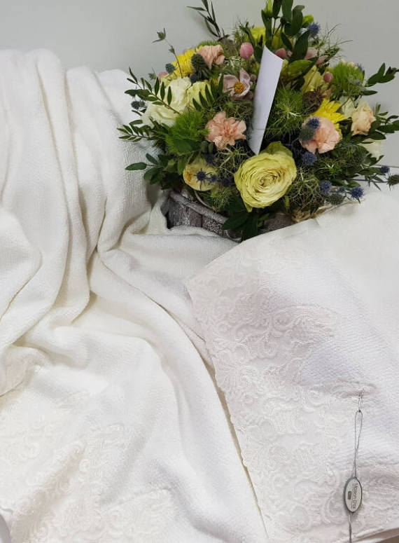 Maison D'or New Trendy Jasmin Cotton набір рушників бавовна крем