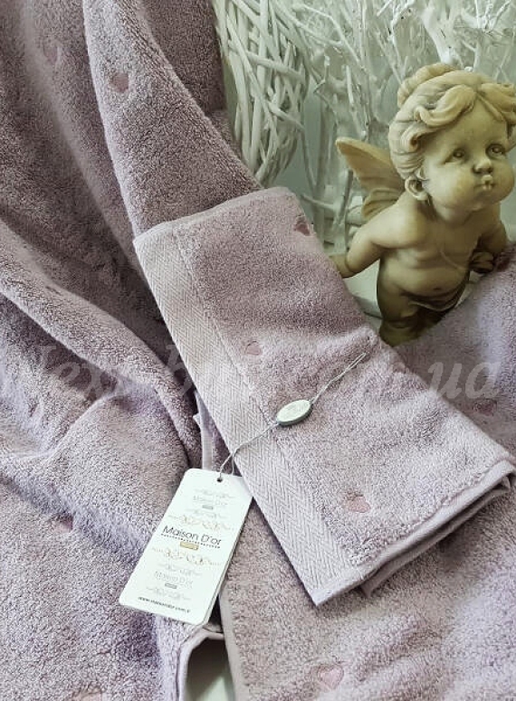 Maison D'or Soft Hearts Cotton набор полотенец хлопок фиолетовый