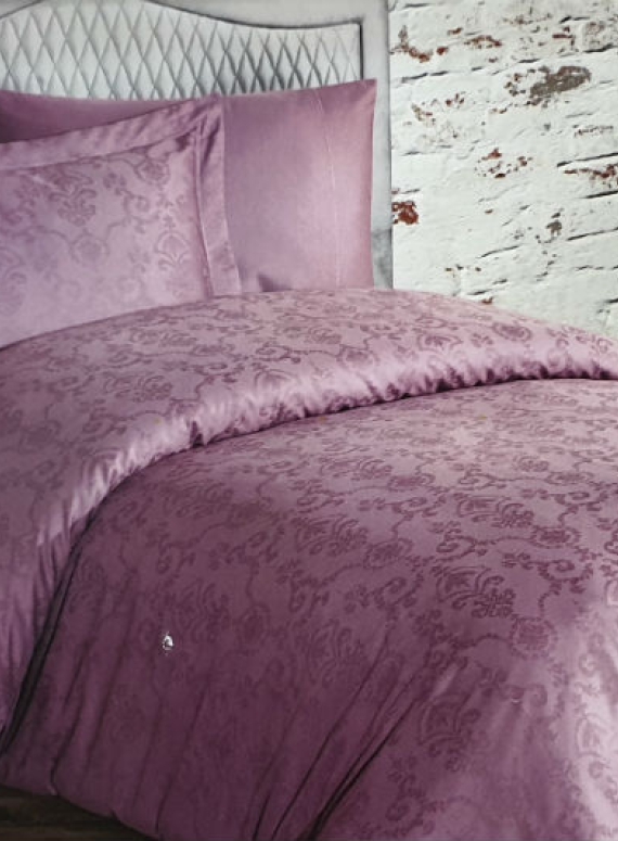 Maison D'or Mirabella Lilac постельное белье 160x220см(2шт) сатин жаккард