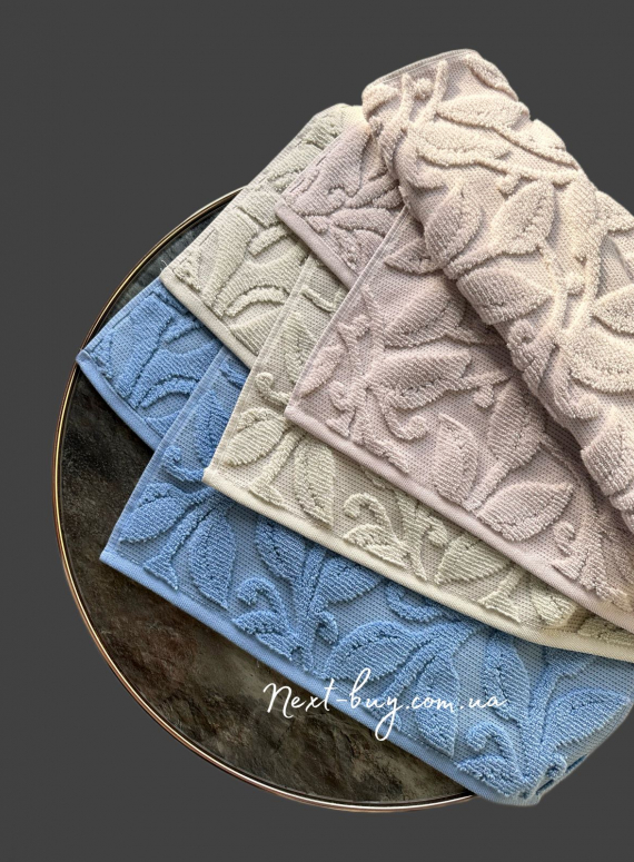 Махровое полотенце для лица Cestepe Mihribar navy blue 50х90 Турция