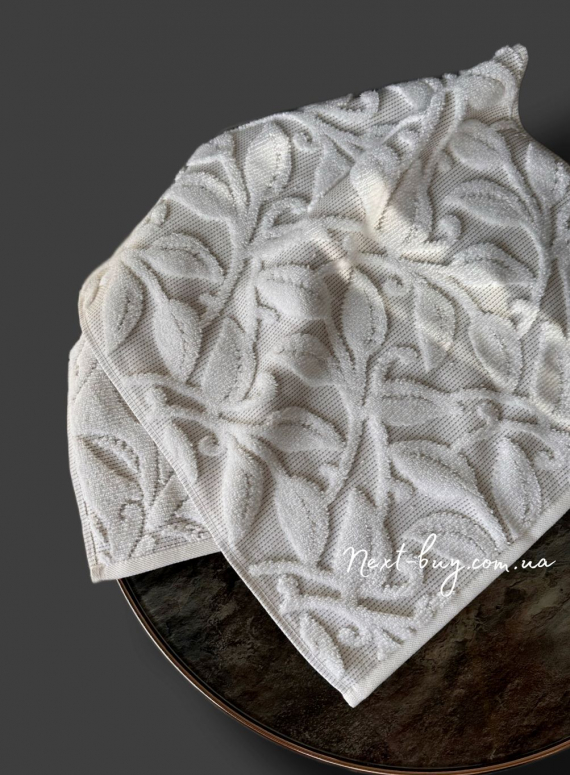 Махровое полотенце для лица Cestepe Mihribar white 50х90 Турция