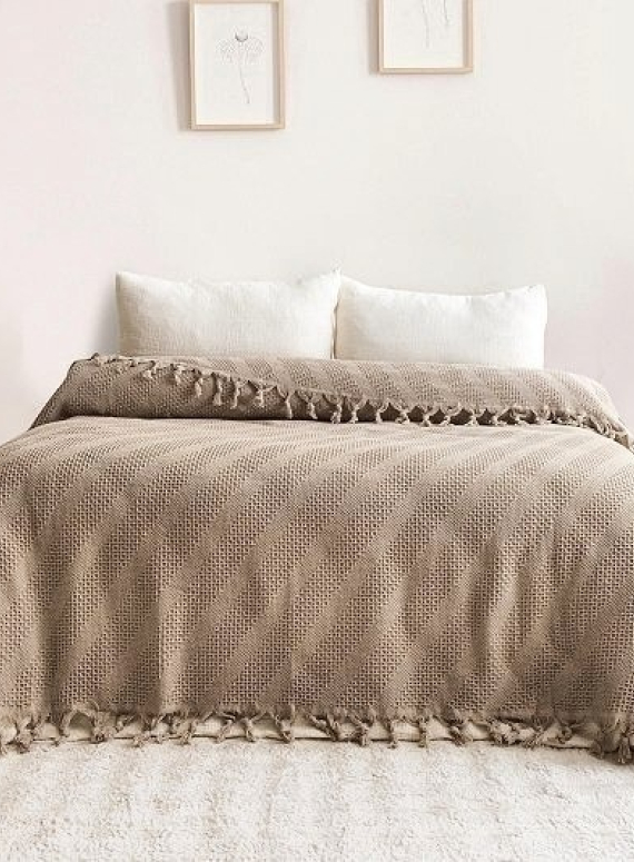 Натуральное, легкое пике Saheser Opera Bej евро Турция