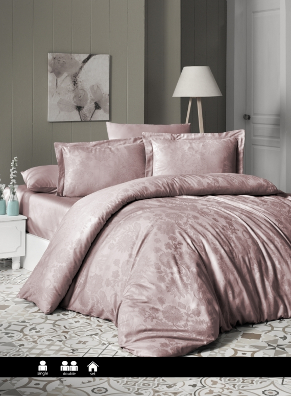 First choice Herra pudra(powder) постільна білизна сатин-жаккард полуторний 160х220