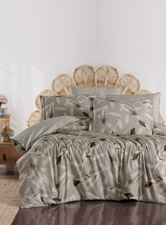 Постільна білизна Perlan Wind La Romano premium сатин евро 200х220