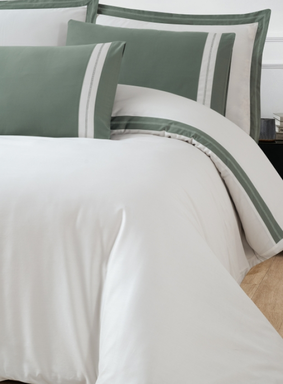 Постільна білизна Alara Cream La Romano premium сатин Євро 200×220