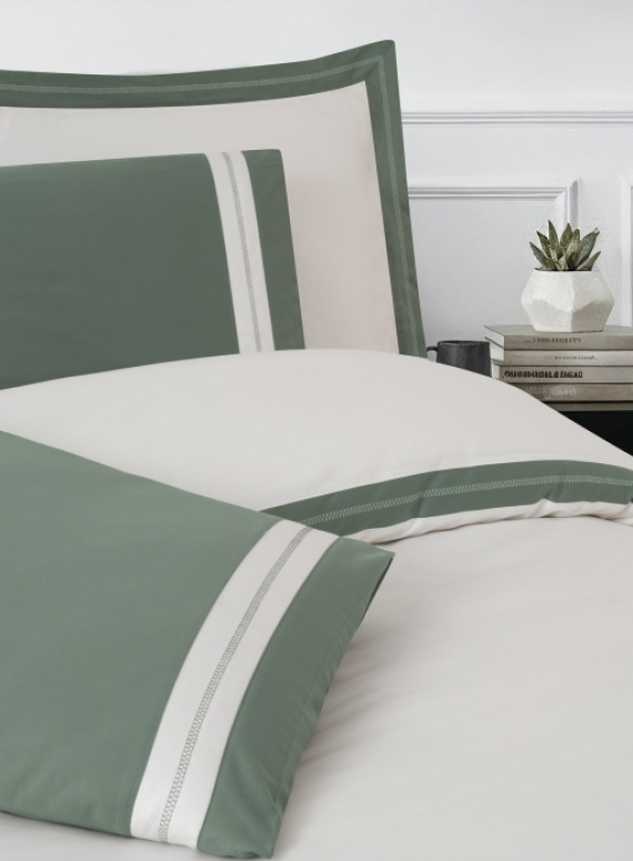 Постільна білизна Alara Cream La Romano premium сатин Євро 200×220