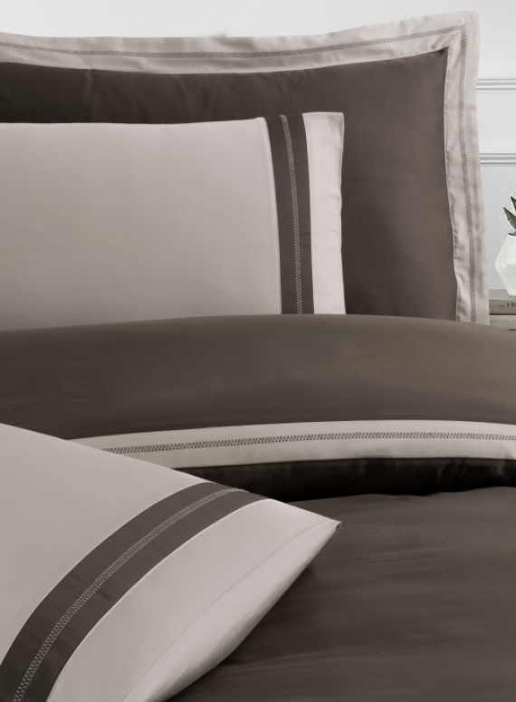 Постільна білизна Alara Iron La Romano premium сатин Євро 200×220