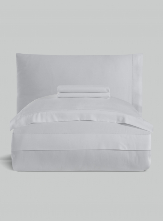 Постільна білизна Frezya White La Romano premium сатин Євро 200×220