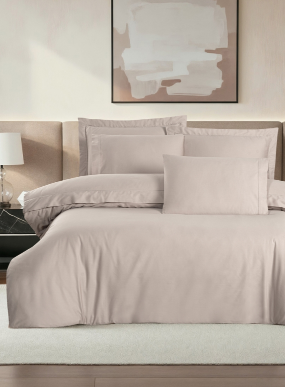 Постільна білизна Frezya Violet La Romano premium сатин Євро 200×220