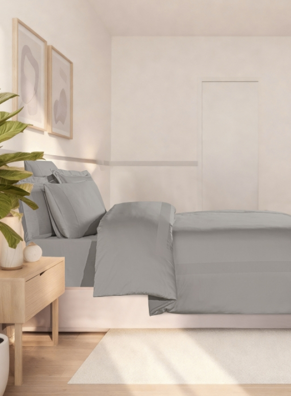 Постільна білизна Montova Ash La Romano premium сатин Євро 200×220