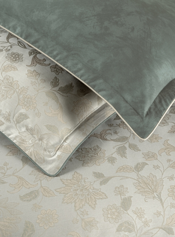 Постільна білизна Edesa Beige La Romano premium сатин Євро 200×220