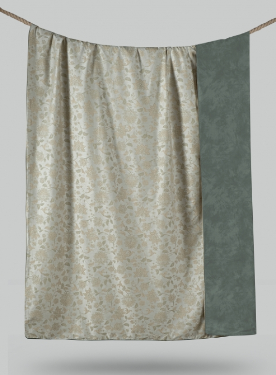 Постільна білизна Edesa Beige La Romano premium сатин Євро 200×220