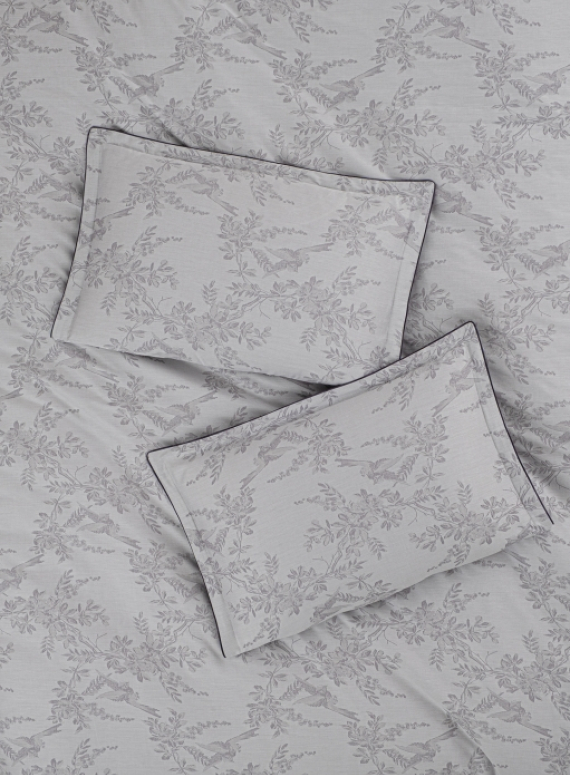 Постільна білизна Merida Grey La Romano premium сатин Євро 200×220