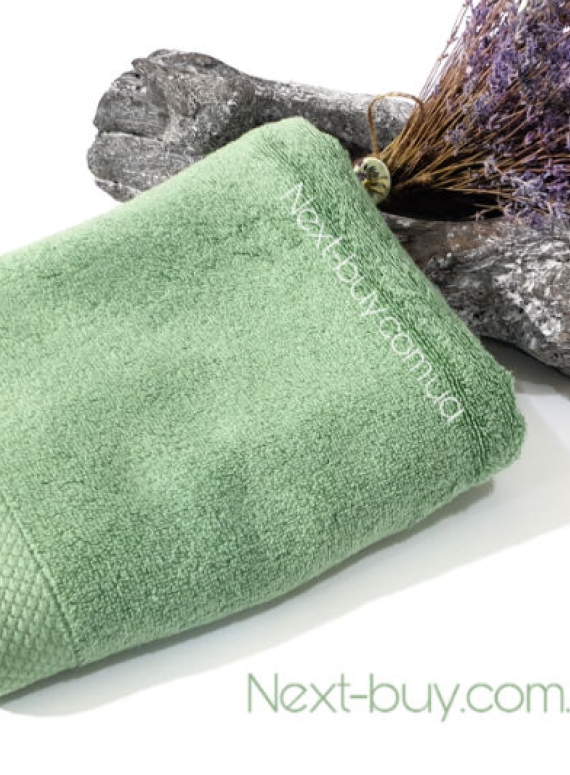 Maison D'or Artemis бавовняний банний рушник 85х150см Sagla Green