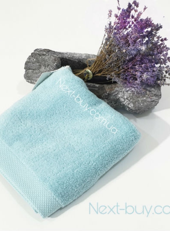 Махровий рушник Maison D'or Artemis 50х100 см бірюзовий