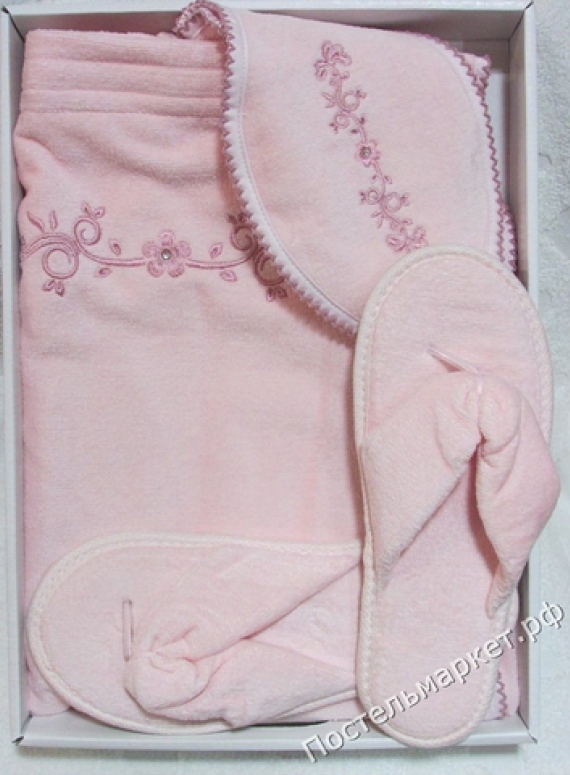Maison D`or Belle Sauna набор для сауны женский бледно-розовый