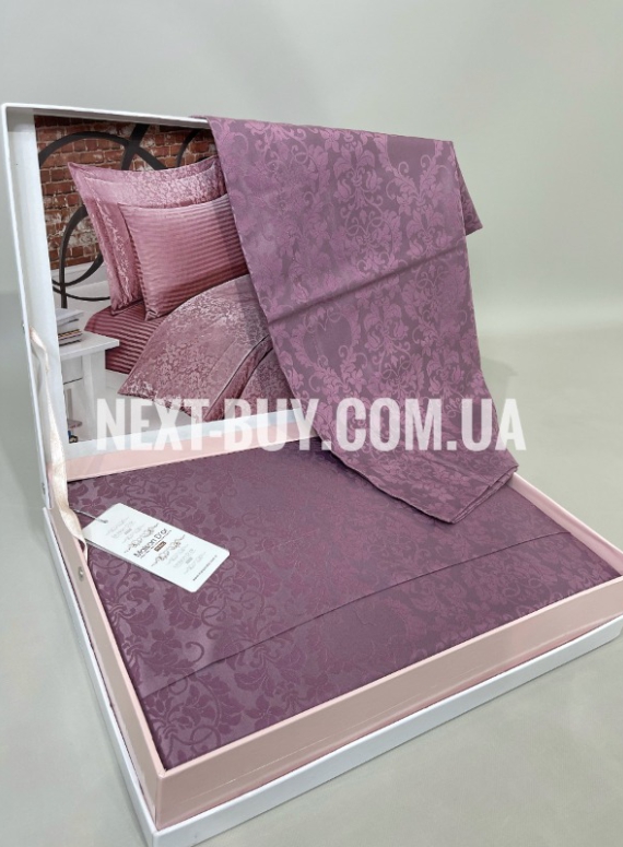 Постельное белье Maison D'or Pearl Lilac 200x220см бамбук жаккард