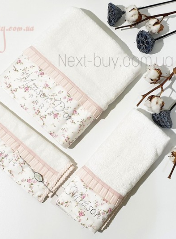 Набір бамбукових рушників Maison D'or Roses 3шт