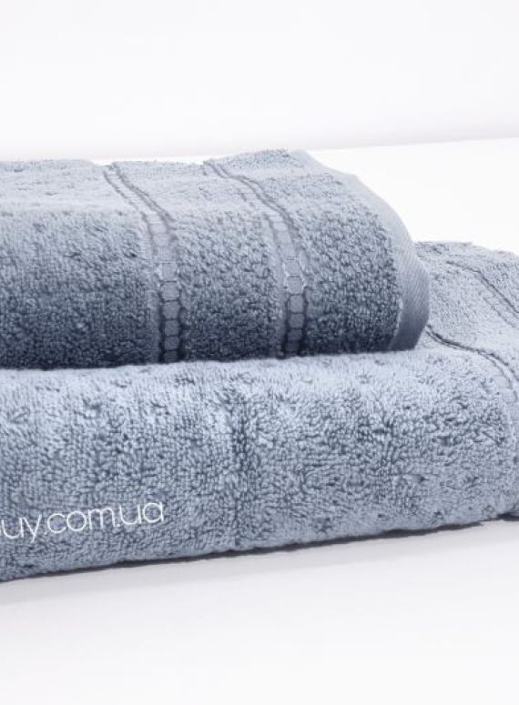 Махровое полотенце для бани Cestepe Bayeno 70х140 синий Турция