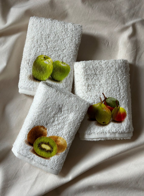 Набір кухонних рушників Merzuka Fruits 3шт. 30х50см