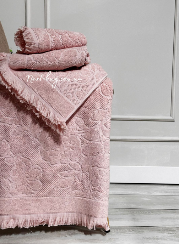 Набір бавовняних рушників Maison D'or New Flora rosa 3шт