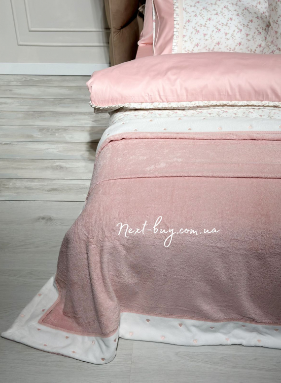 Maison D`or Lavoine Bed Cover махрове покривало 220х240 рожеве