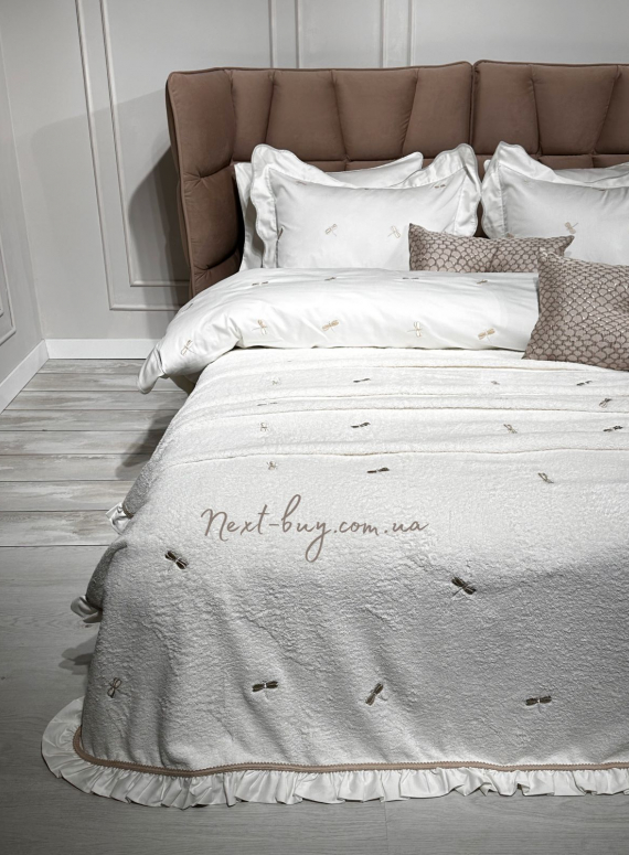 Maison D`or Les Azzures ecru-beige Bed Cover махрове покривало 160х240