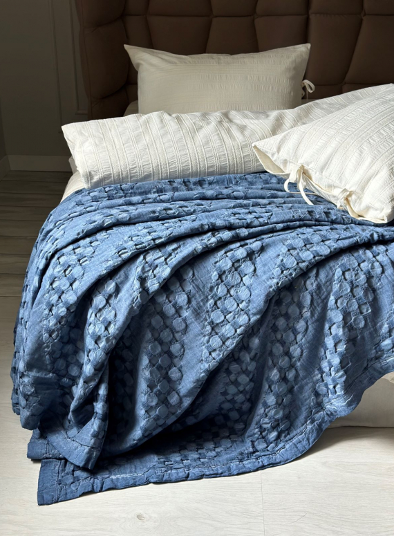 Жакардове піке Saheser Enza lacivert євро Туреччина