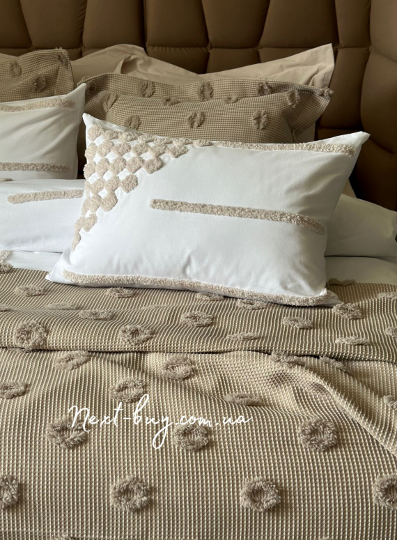 Легке покривало-піке Pepper Home Lena 270х260 Туреччина