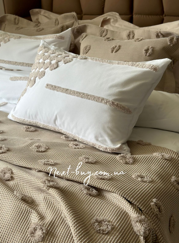 Легке покривало-піке Pepper Home Lena 270х260 Туреччина