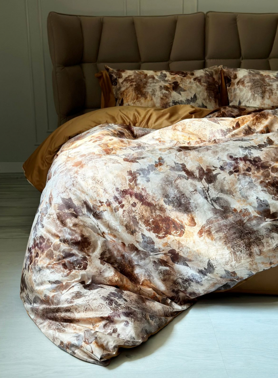 Постільна білизна Saheser Angelo hardal євро 200х220 сатин